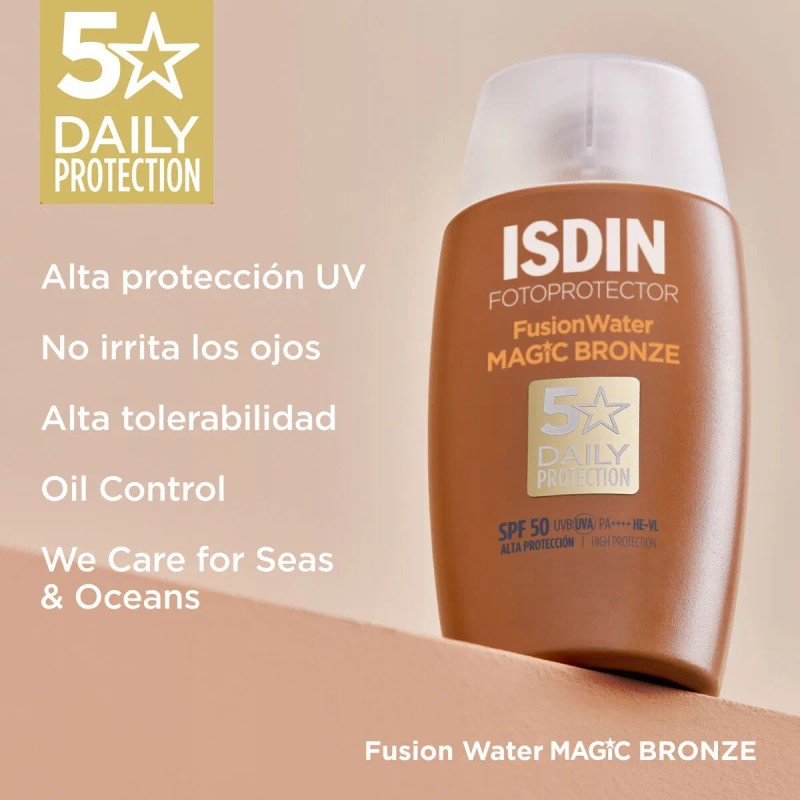 Isdin Fotoprotector 50 Fusion Water Color Bronze Oil Control