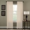 Curtainworks Trinity Crinkle Voile Sheer Curtain Panel, 51 by 63",