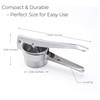 Stainless Steel Khuon Banh Lot Press – Multi-Purpose Potato Ricer,