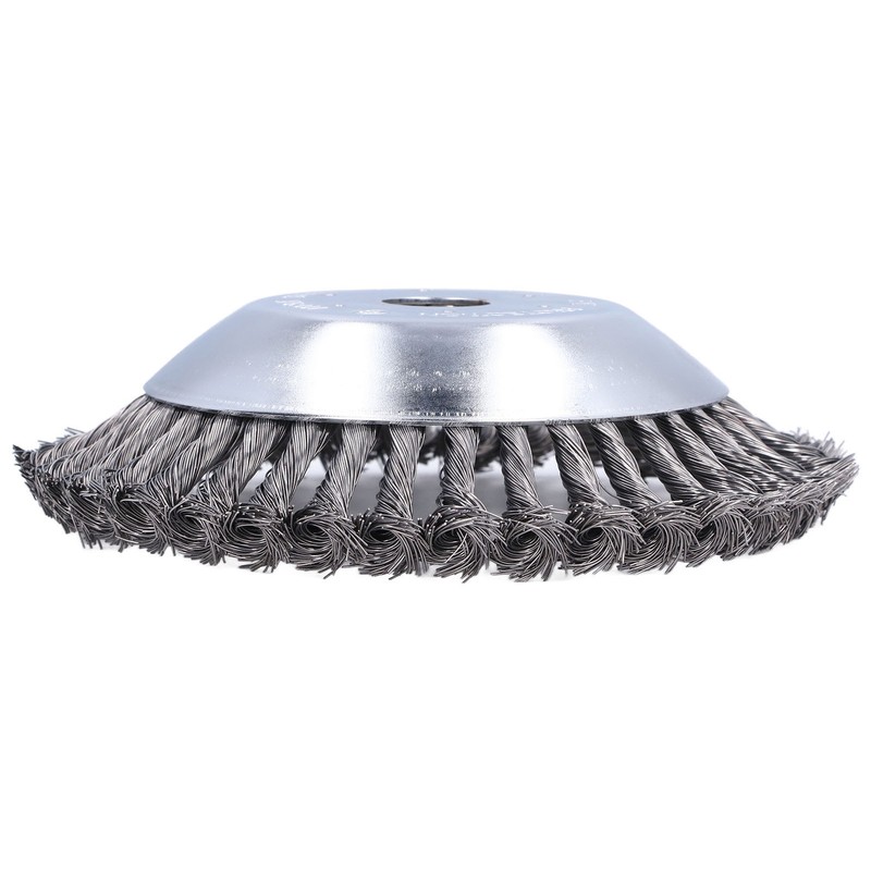 Twisted Wire Wheel Steel Garden Grass Weed Brush Cutting Head