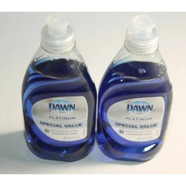 Dawn Ultra Dishwashing Liquid Dish Soap Platinum 7 OZ. Lot of 2