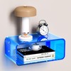 Acrylic Floating Nightstand, Bedside Table, Nightstand Shelf Wall Mounted Bedside