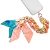 AGEN KGEN Wrist Strap With Silk Bow Ribbon Charm, Detachable