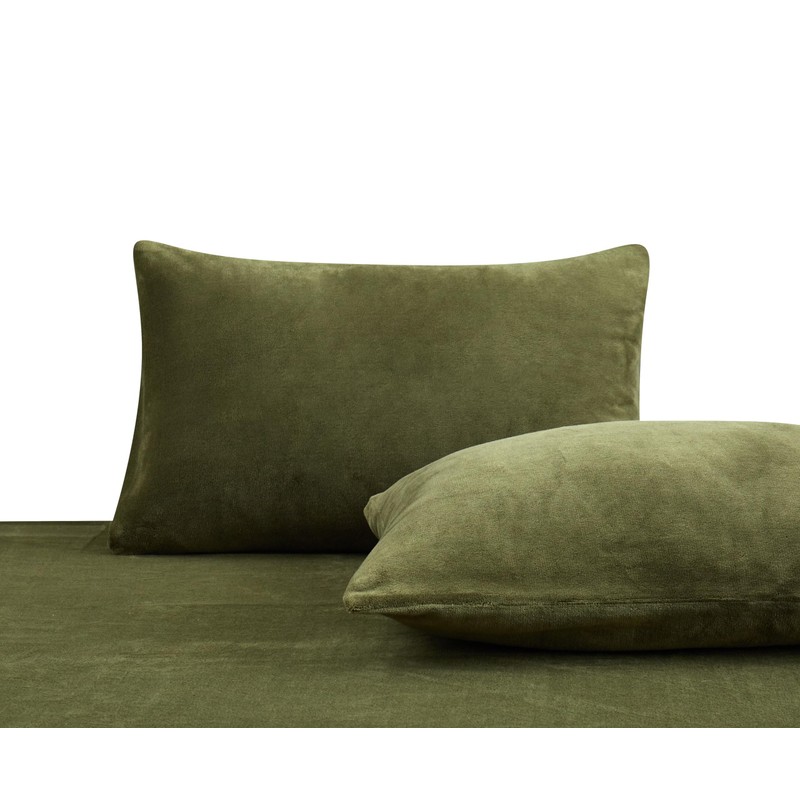 Super Soft Milk Velvet Sheets Set 3-Piece Bedding Set(Include 1