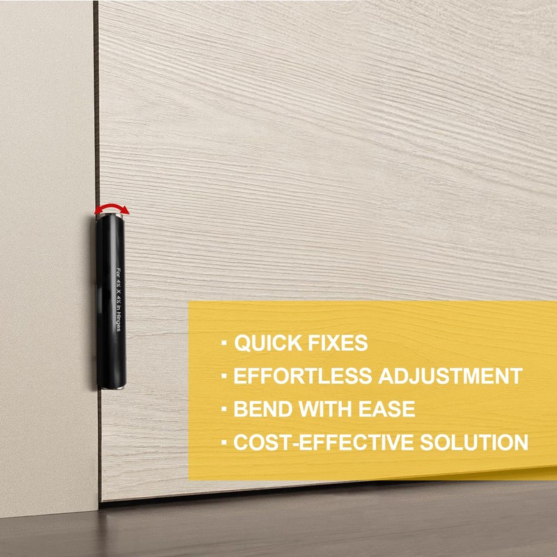 6 Piece Hinge Repair Kit, Door Hinge Tool for Fixing