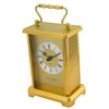 Gold Colour Two Tone Gilt Carriage Clock