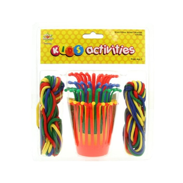 Play & Discover Traditional Basket Weaving 5 Baskets and 15