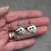 Caravan Charm Earrings, Tibetan Silver Charms on Nickel Free Silver