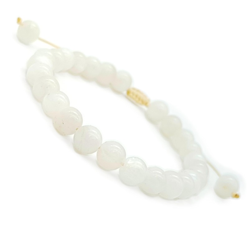 Pulsera de Piedra Luna 100% Natural | Balance, Equilibrio Emocional