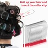 20 Pieces Hair Roller Clips, Replacement Securing Pins Kit for