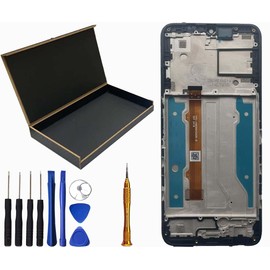 SECRETIGER LCD Screen Display Touch Digitizer Frame Assembly Replacement for Boost Mobile Summit 5G LCD Screen 6.6" SN339D-SMT