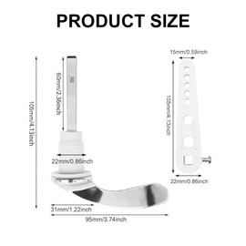 Toilet Flush Handle,Toilet Cistern Lever Flush Handle,Alloy Toilet Cistern Lever Flush Handle,Universal Toilet Handles Flush Lever,Toilet Handle Replacement Flush Lever Kit