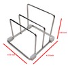 LENITH Cutting Board Rack Chopping Board Organizer Stand Holder Kitchen