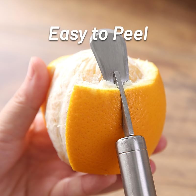 Stainless Steel Orange Peeler - Wide Using Fruit Slicer Cutter