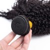 Weft Hair Extensions Afro Kinky Curly Bundles Human Hair 4B
