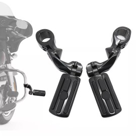 MOTOPARTSOEM Highway Foot Pegs For Harley Touring Road King Street Glide Trike 1 1/4" Bar US