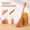 MULBOM 7 PCS Wooden Spoons for Cooking Natural Teak Kitchen