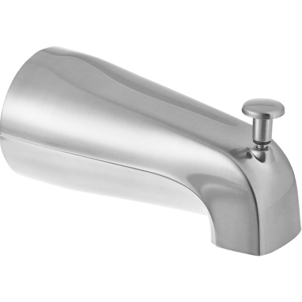 EZ-FLO EZ-FLO 5-3/8 Inch Slide-On Zinc Bath Tub Diverter Spout