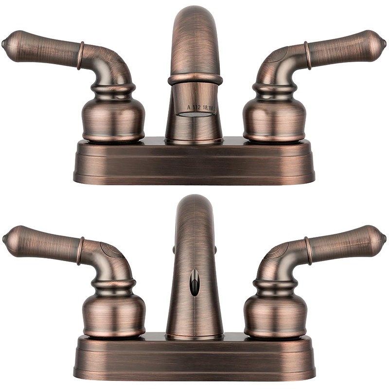 Dura Faucet DF-PL620C-ORB RV Bathroom Sink Faucet - Smooth Turning
