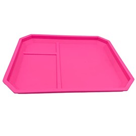 USATAC Tactical KYDEX Dump Tray/Valet Tray/Organizer & Catch-All for Everyday Carry (EDC): Keys-Pocket Change-Jewelry-Watch-Cell Phone (PINK)