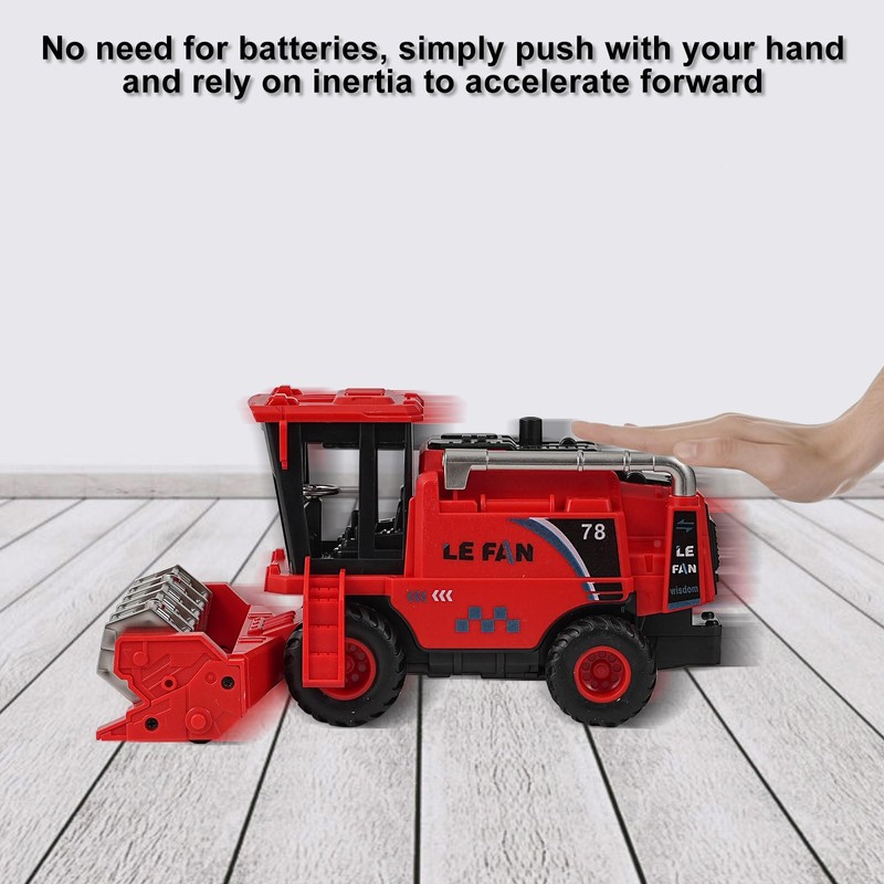 EliphonTowne Combine Harvester Toys - Simulating Wheat Cutting Scenes and