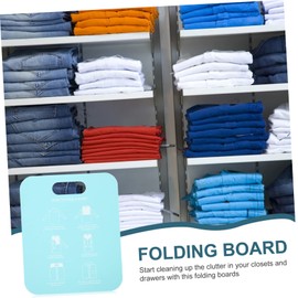OFFSCH 2pcs Shirt Folding Board Lightweight Clothes Folding Tool Shirts Garments Space-efficient Design for Home for Neat Closets