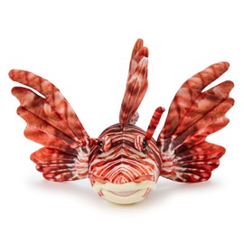 Zappi Co Plush Children's Stuffed Soft Cuddly Plush Toy-Part of Safari Animals Collection, Perfect for Kids (30cm Width) (Lion Fish)