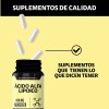 cido Alfa Lipico (ala) 600mg Por Cpsula, Potenciado Con Crcuma