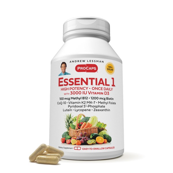 ANDREW LESSMAN ANDREW LESSMAN Essential-1 Multivitamin 3000 IU Vitamin D3