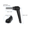 sourcing map 4pcs Clamping Lever Handles, M8 x 25mm 304
