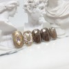 Champagne Gold Handmade Nail Tips - Short Round / 샴페인골드
