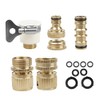 OTNE Brass Garden Hose Expandable Stretch Hose Adaptors Universal Tap