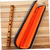 Kisangel Bamboo Flute Bag Key Wind Instrument Storage Case for