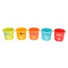 5pcs Colorful Stacking Cups Set Early Educational Baby Building Toys