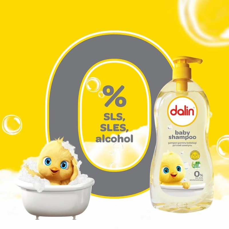 Dalin, Classic Baby Shampoo, Vegan & Animal Free Testing Shampoo,