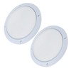Operitacx 2Pcs Durable Speaker Covers White Audio Speaker Mesh Protective