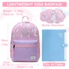 Kids Backpack for Girls, Kasqo Cute Lightweight Water Resistant Toddler