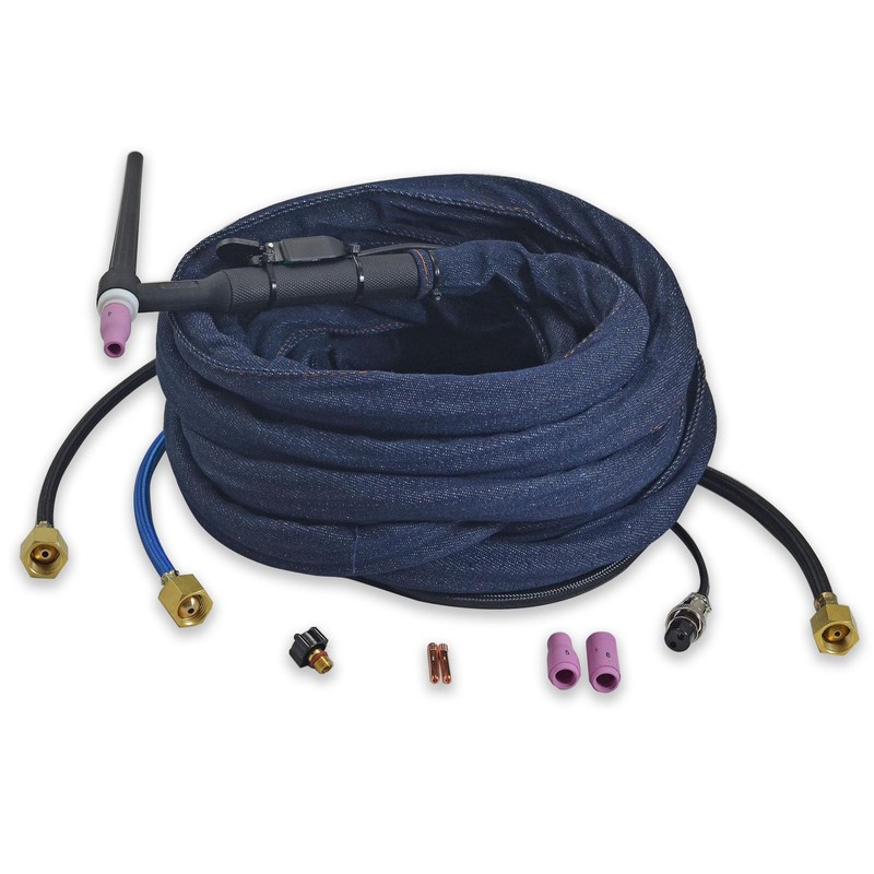 RIVERWELD WP-20F WP20F-25 TIG Welding Torch Complete With Flexible Head