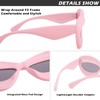 Melpomenia Trendy Lip Y2k Sunglasses for Women Men Fashion Cat
