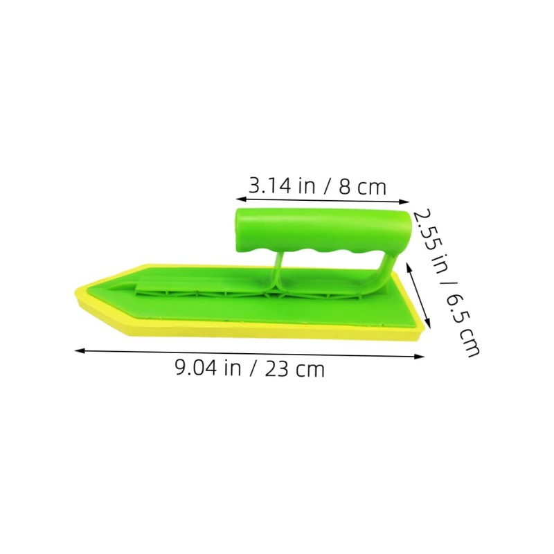 Operitacx 2pcs Multi Function Sponge Trowel Tool Convenient Handheld Grout