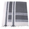 MFH PLO Scarf with Fringes, Shemagh - black/white