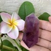 Amethyst Double Terminated Healing Crystal. Sahasrara Chakra Reiki Energy Meditation.