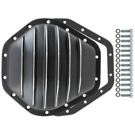 Pirate Mfg Black Aluminum Chevy Gmc 14 Bolt Diff 10.5" Rg Differential Cover 2500Hd 3500Hd