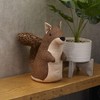 Elements Squirrel - Tapón para puerta con peso, poliéster, café