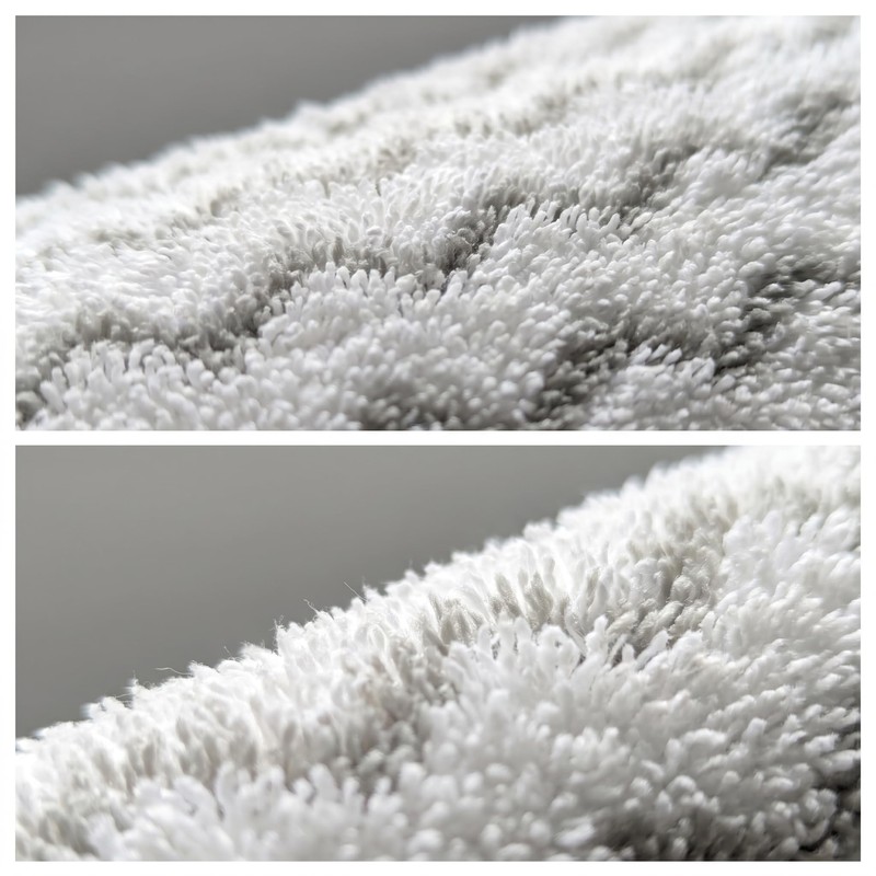 eefaYIYIFA 12 Pack Steam Mop Replacement Pads, Washable Microfiber Scrub