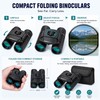40×22 Compact Binoculars for Outdoor Viewing – BAK4 FMC Foldable