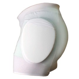 AT Surgical Breathable Hip Protector's Unisex Briefs with Padded Hips - Medium White