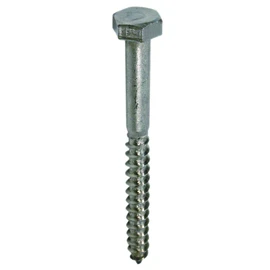 Coach Screws, Stainless Steel, 8X90 (15 Pieces)