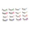 Baluue 8pairs Faux Lashes Natural Look False Eyelashes for Women