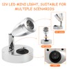ICOUVA 12V LED Spot Reading Light,Warm Light with Adjustable Switch